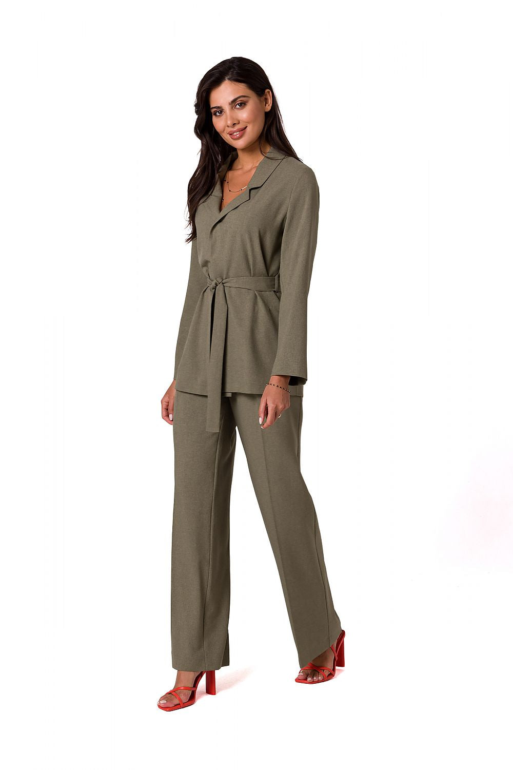 BeWear lett sommerjakke til dame fra MS StyleHaven, laget av polyester, farge Rosa, størrelse L, med long ermer, perfekt til dress