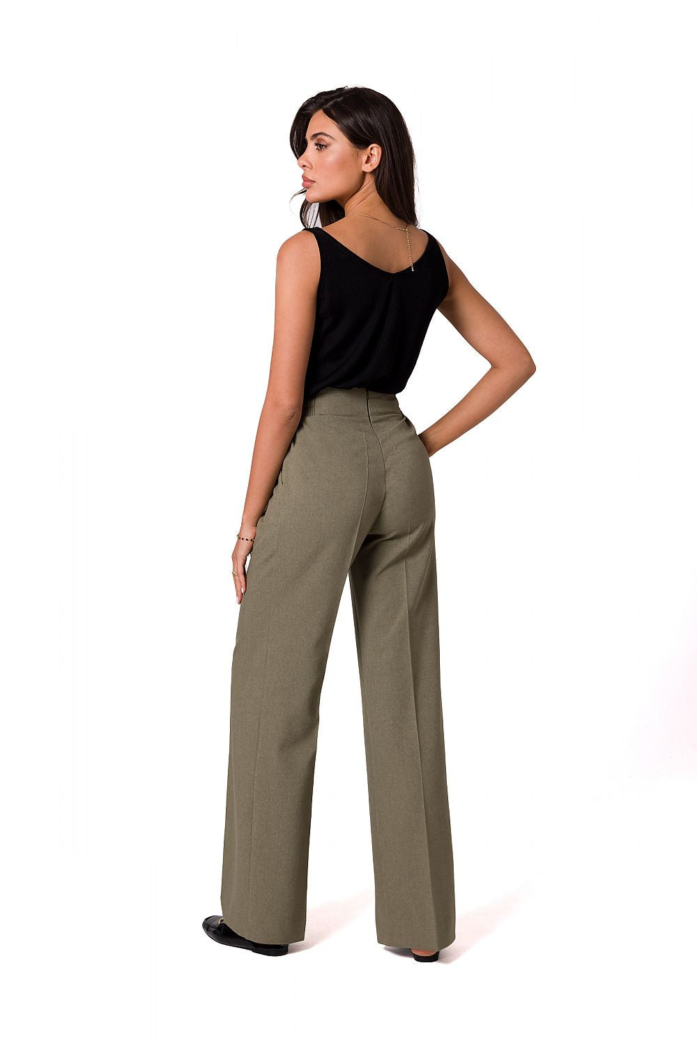 Golden Touch - elegante lette bukser - BeWear til dame fra MS StyleHaven, laget av polyester, farge Rosa, størrelse s, med long ermer, perfekt til dress