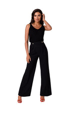Golden Touch - elegante lette bukser - BeWear til dame fra MS StyleHaven, laget av polyester, farge Rosa, størrelse M, med long ermer, perfekt til dress