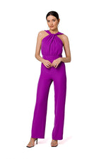 Dress Makover til dame fra MS StyleHaven, laget av polyester; Elastan, farge Blå, størrelse XXL, med sleeveless ermer