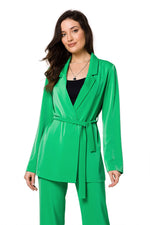 Jakke Makover til dame fra MS StyleHaven, laget av polyester, farge Grønn, størrelse s, med long ermer
