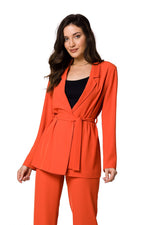 Jakke Makover til dame fra MS StyleHaven, laget av polyester, farge Fiolett, størrelse M, med long ermer