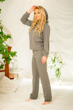 Fritidsgenser i bomull fra Kalimo til dame fra MS StyleHaven, laget av Elastan; Bomull, farge Svart, størrelse L, med long; 3-4 ermer, perfekt til casual; dress