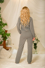Maio Relax Pants fra Kalimo til dame fra MS StyleHaven, laget av Bomull; Elastan, farge Svart, størrelse XL, med long; 3-4 ermer, perfekt til casual; dress