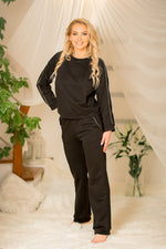 Maio Cozy Sweatshirt fra Kalimo til dame fra MS StyleHaven, laget av Bomull; Elastan, farge Rosa, størrelse XL, med long; 3-4 ermer, perfekt til casual; dress
