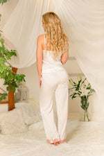 Elegance Trio Set av Kalimo til dame fra MS StyleHaven, laget av polyester; Elastan, farge beige, størrelse M, med sleeveless ermer, perfekt til casual; dress