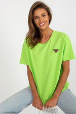 Bluse - Relevance til dame fra MS StyleHaven, laget av Bomull, farge Svart, størrelse S/M, med short ermer, perfekt til casual; dress