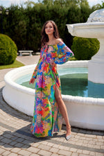 Maxi Elegance – Roco Fashion Spansk Maxikjole fra MS StyleHaven, størrelse 36, med long, bukselengde long, kjolelengde maxi, kjolestil sheath; mermaid; a-line; caftan; slip
