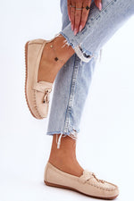 Mocassin Step in Style til dame fra MS StyleHaven, laget av polyester, farge Svart, størrelse 38, med long ermer, perfekt til casual