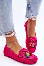 Mocassin Step in Style til dame fra MS StyleHaven, laget av polyester, farge Grå, størrelse 39, med long ermer, perfekt til casual