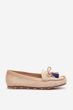 Mocassin Step in Style til dame fra MS StyleHaven, laget av polyester, farge Rosa, størrelse 37, med long ermer, perfekt til casual