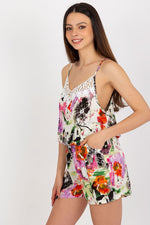 Summer Pajamas AT til dame fra MS StyleHaven, laget av Viskose, farge Flerfarget 2, størrelse M/L, med sleeveless; 3-4 ermer, perfekt til casual; dress
