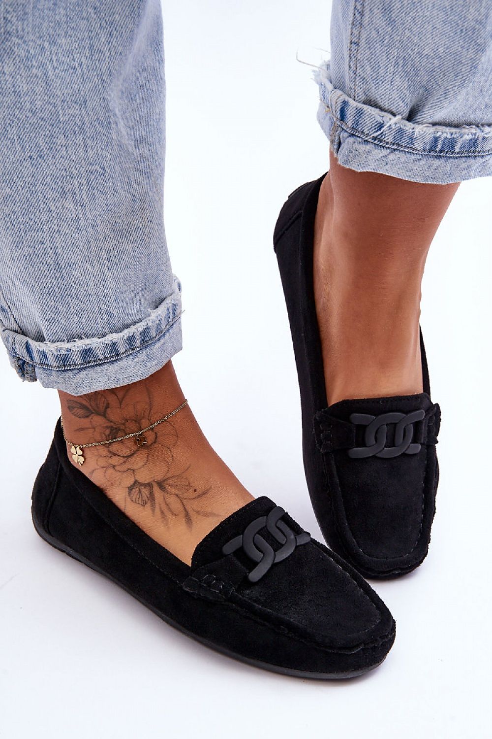 Mocassin Step in Style til dame fra MS StyleHaven, laget av polyester, farge beige, størrelse 41, med long ermer, perfekt til casual; dress