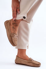Mocassin Step in Style til dame fra MS StyleHaven, laget av polyester, farge Svart, størrelse 37, med long ermer, perfekt til casual; dress