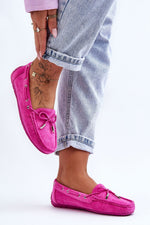 Mocassin Step in Style til dame fra MS StyleHaven, laget av polyester, farge Brun, størrelse 37, med 45720 ermer, perfekt til casual