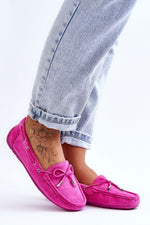 Mocassin Step in Style til dame fra MS StyleHaven, laget av polyester, farge Brun, størrelse 38, med 45720 ermer, perfekt til casual