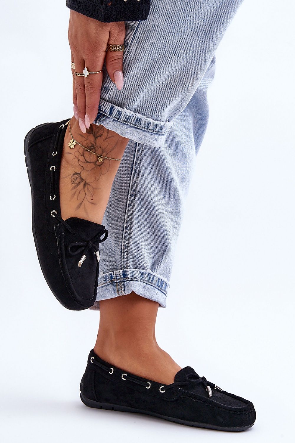 Mocassin Step in Style til dame fra MS StyleHaven, laget av polyester, farge Brun, størrelse 40, med 45720 ermer, perfekt til casual