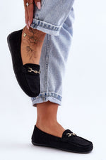 Mocassin Step in Style til dame fra MS StyleHaven, laget av polyester, farge Rosa, størrelse 37, med long ermer, perfekt til casual; dress