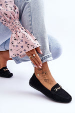 Mocassin Step in Style til dame fra MS StyleHaven, laget av polyester, farge Rosa, størrelse 38, med long ermer, perfekt til casual; dress