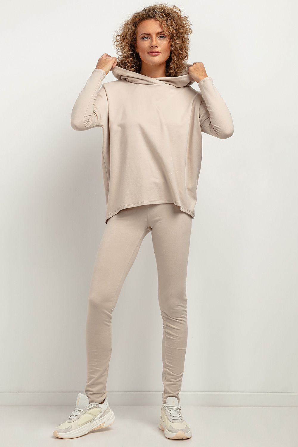 Lange leggings Tessita til dame fra MS StyleHaven; laget av Bomull; polyester; farge Svart; stÃ¸rrelse XL; med 45720 ermer; perfekt til casual