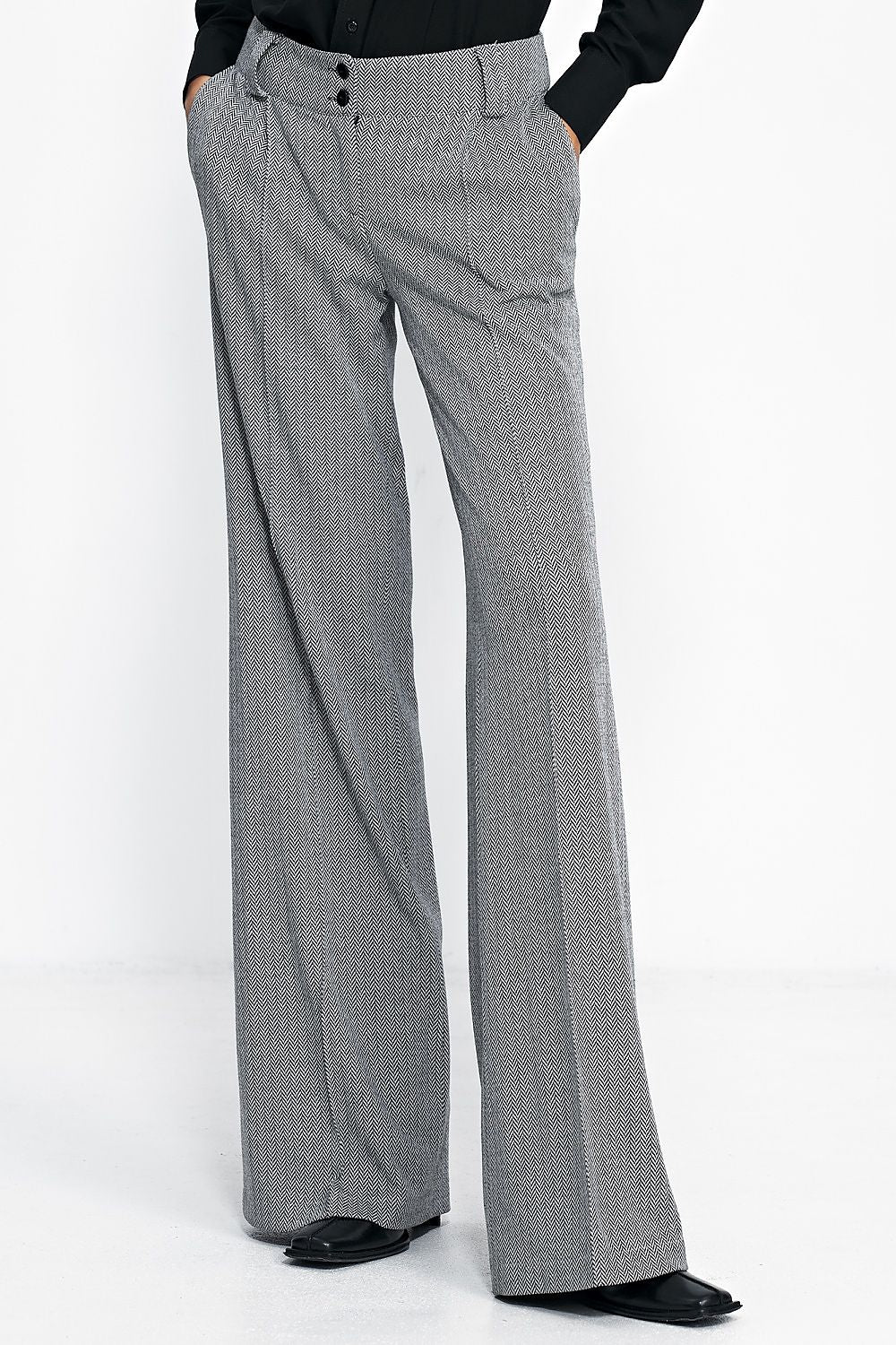 Bukser Nife til dame fra MS StyleHaven, laget av polyester; Viskose, farge Rød, størrelse 44, med long ermer, perfekt til casual; dress