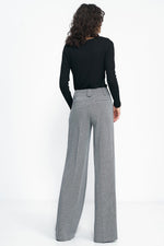 Bukser Nife til dame fra MS StyleHaven, laget av polyester; Viskose, farge Svart, størrelse 38, med long ermer, perfekt til casual; dress