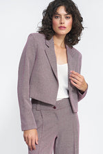 Jakke Nife til dame fra MS StyleHaven, laget av polyester; Viskose, farge Rød, størrelse 38, med long ermer, perfekt til casual; dress