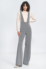 Jumpsuit Nife til dame fra MS StyleHaven, laget av polyester; Viskose, farge Svart, størrelse 34, med sleeveless ermer, perfekt til casual; dress