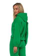Genser Moe til dame fra MS StyleHaven, laget av polyester, farge Grønn, størrelse 2XL/3XL, med long ermer, perfekt til dress