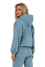 Genser Moe til dame fra MS StyleHaven, laget av polyester, farge Grønn 2, størrelse 2XL/3XL, med long ermer, perfekt til dress