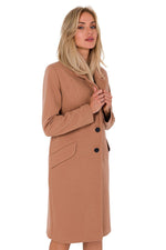 Dame Frakk - Moe til dame fra MS StyleHaven, laget av fleece; polyester, farge Grønn, størrelse XL, med long ermer, perfekt til dress