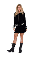 Genser Moe til dame fra MS StyleHaven, laget av Bomull, farge Svart, størrelse s, med sleeveless ermer, perfekt til dress