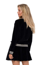 Genser Moe til dame fra MS StyleHaven, laget av Bomull, farge Svart, størrelse M, med sleeveless ermer, perfekt til dress