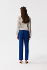 Bluse Stylove til dame fra MS StyleHaven, laget av polyester, farge Brun, størrelse XXL, med long ermer, perfekt til dress
