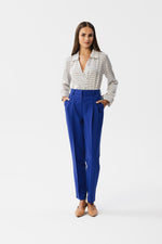 Damebukser Stylove til dame fra MS StyleHaven, laget av polyester; Viskose, farge Svart, størrelse M, med long ermer, perfekt til dress