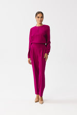 Dress Stylove til dame fra MS StyleHaven, laget av polyester; Viskose, farge Grønn, størrelse L, med long ermer, perfekt til dress
