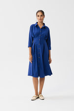 Dagkjole Stylove til dame fra MS StyleHaven, laget av polyester; Viskose; Elastan-1, farge Fiolett, størrelse L, med lang ermer, perfekt til dress