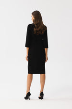 Dagkjole Stylove til dame fra MS StyleHaven, laget av polyester; Viskose; Elastan-1, farge Fiolett, størrelse s, med lang ermer, perfekt til dress