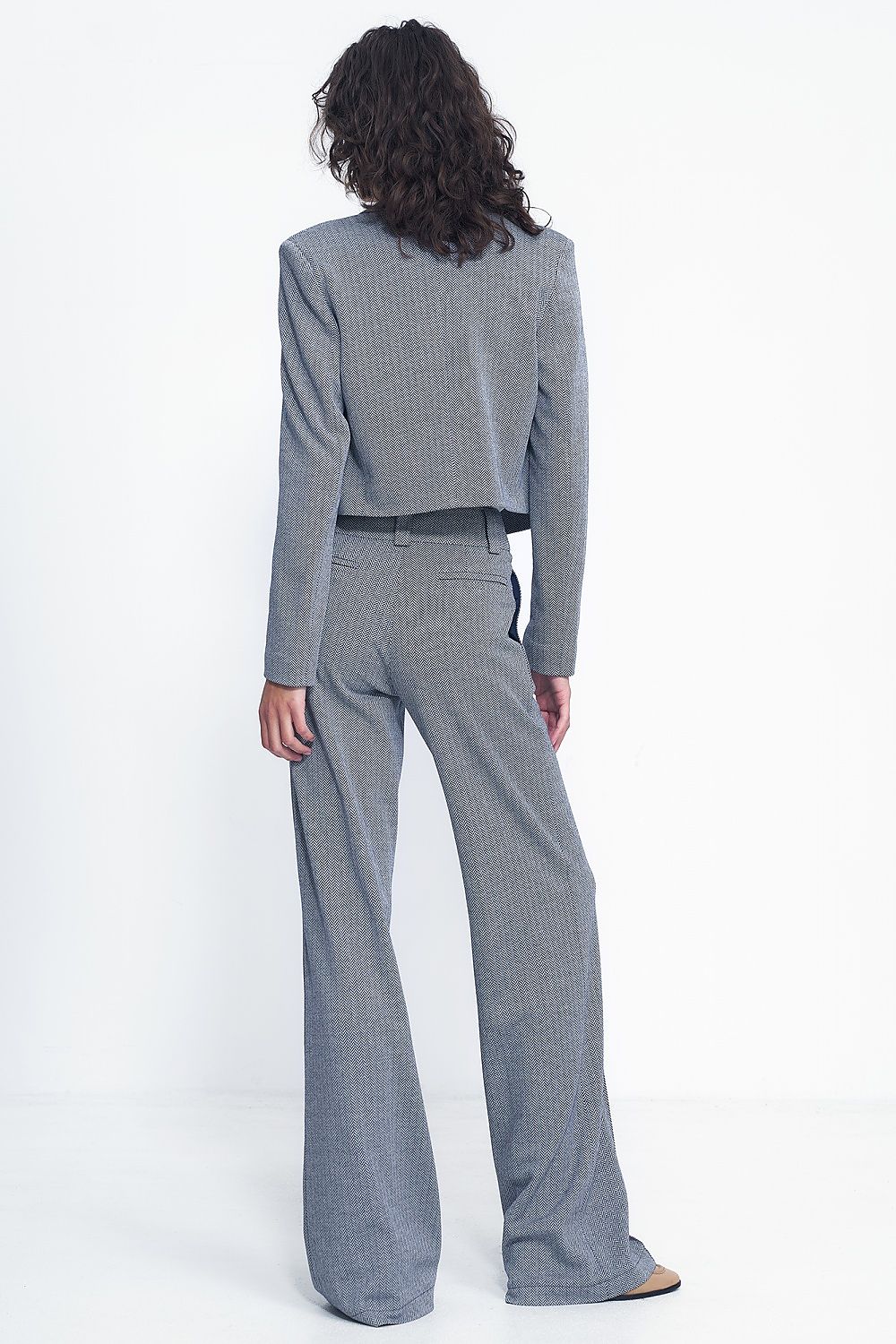 Bukser Nife til dame fra MS StyleHaven, laget av polyester; Viskose, farge Svart, størrelse 44, med long ermer, perfekt til casual; dress