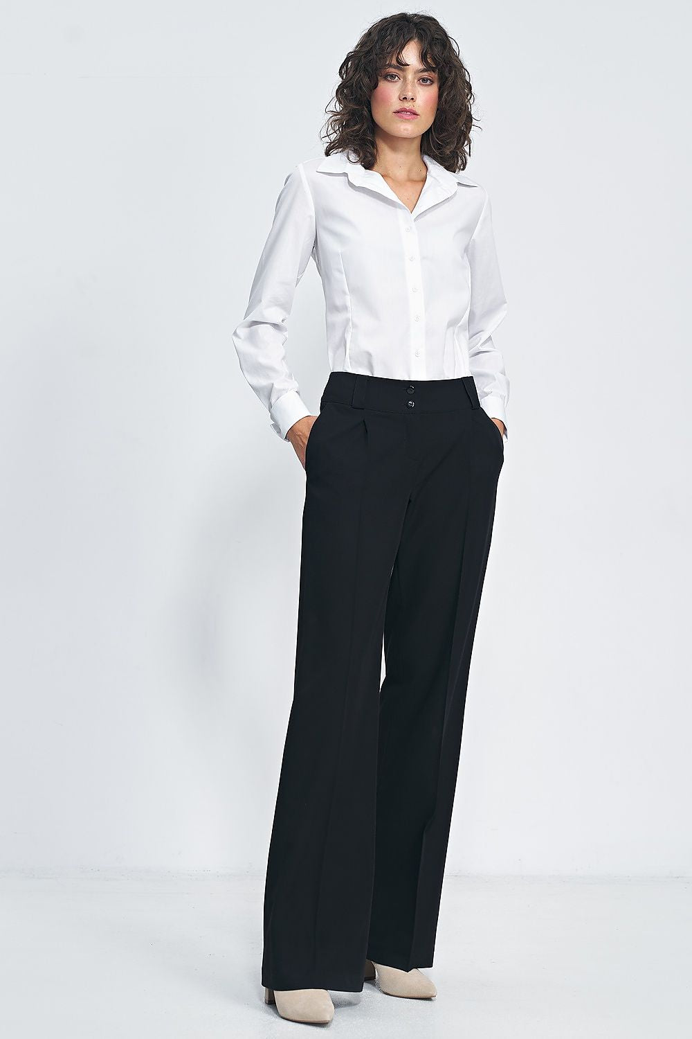 Bukser Nife til dame fra MS StyleHaven, laget av polyester; Viskose, farge Rød 2, størrelse 40, med long ermer, perfekt til casual; dress