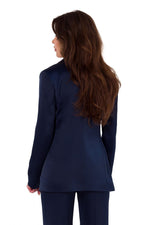 Jakke Makover til dame fra MS StyleHaven, laget av Sateng; polyester, farge Rosa, størrelse s, med long ermer