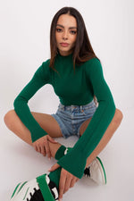 Langermet genser med turtleneck til dame fra MS StyleHaven, størrelse M/L, med long, bukselengde long, kjolelengde short; knee; mini; midi, kjolestil sweater; other