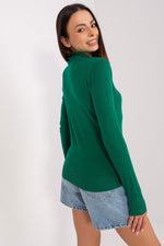 Langermet genser med turtleneck til dame fra MS StyleHaven, størrelse S/M, med long, bukselengde long, kjolelengde short; knee; mini; midi, kjolestil sweater; other