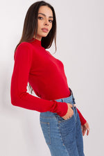 Langermet genser med turtleneck til dame fra MS StyleHaven, størrelse S/M, med long, bukselengde long, kjolelengde short; knee; mini; midi, kjolestil sweater; other