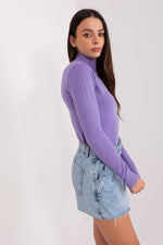 Langermet genser med turtleneck til dame fra MS StyleHaven, størrelse M/L, med long, bukselengde long, kjolelengde short; knee; mini; midi, kjolestil sweater; other