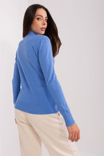 Langermet genser med turtleneck til dame fra MS StyleHaven, størrelse M/L, med long, bukselengde long, kjolelengde short; knee; mini; midi, kjolestil sweater; other