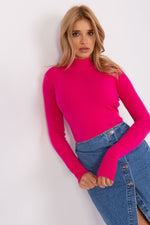 Langermet genser med turtleneck til dame fra MS StyleHaven, størrelse M/L, med long, bukselengde long, kjolelengde short; knee; mini; midi, kjolestil sweater; other