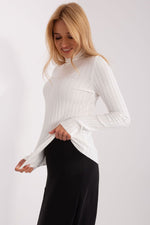 Turtleneck genser til dame fra MS StyleHaven, størrelse S/M, med long, bukselengde long, kjolelengde short; knee; mini; midi, kjolestil sweater; other