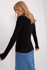 Turtleneck genser til dame fra MS StyleHaven, størrelse S/M, med long, bukselengde long, kjolelengde short; knee; mini; midi, kjolestil sweater; other