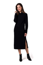 Dagskjole - BeWear til dame fra MS StyleHaven, laget av Bomull; polyester, farge Rosa, størrelse L, med long ermer, perfekt til dress